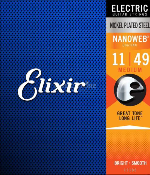 Elixir 12102 Nanoweb Electric 11-49